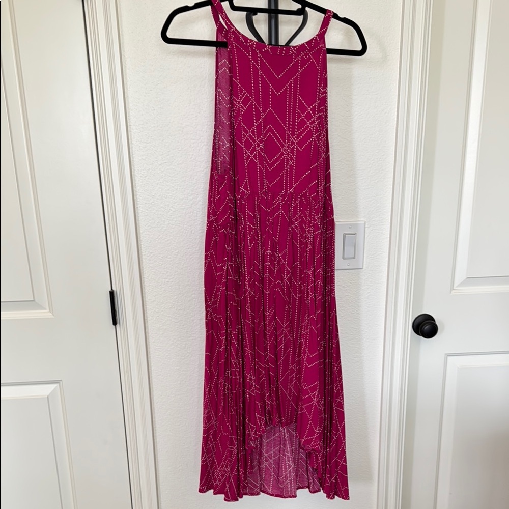 Torrid Pink Sequin High Low Sundress